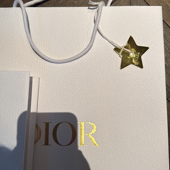 Set of 3 Dior Shopping Bags with Charm - Picture 2 of 5